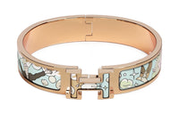 HERMES Bangles Women's Rose Gold