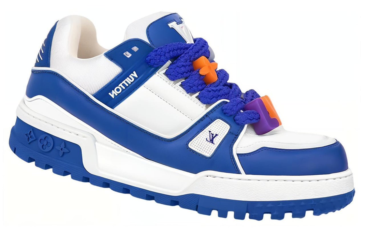 LOUIS VUITTON Lv Trainer Maxi Sneakers 'Blue'