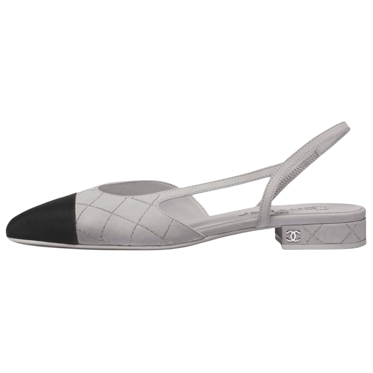 CHANEL 25C Pre Spring Vacation Collection Casual Single Shoes Women's Gray