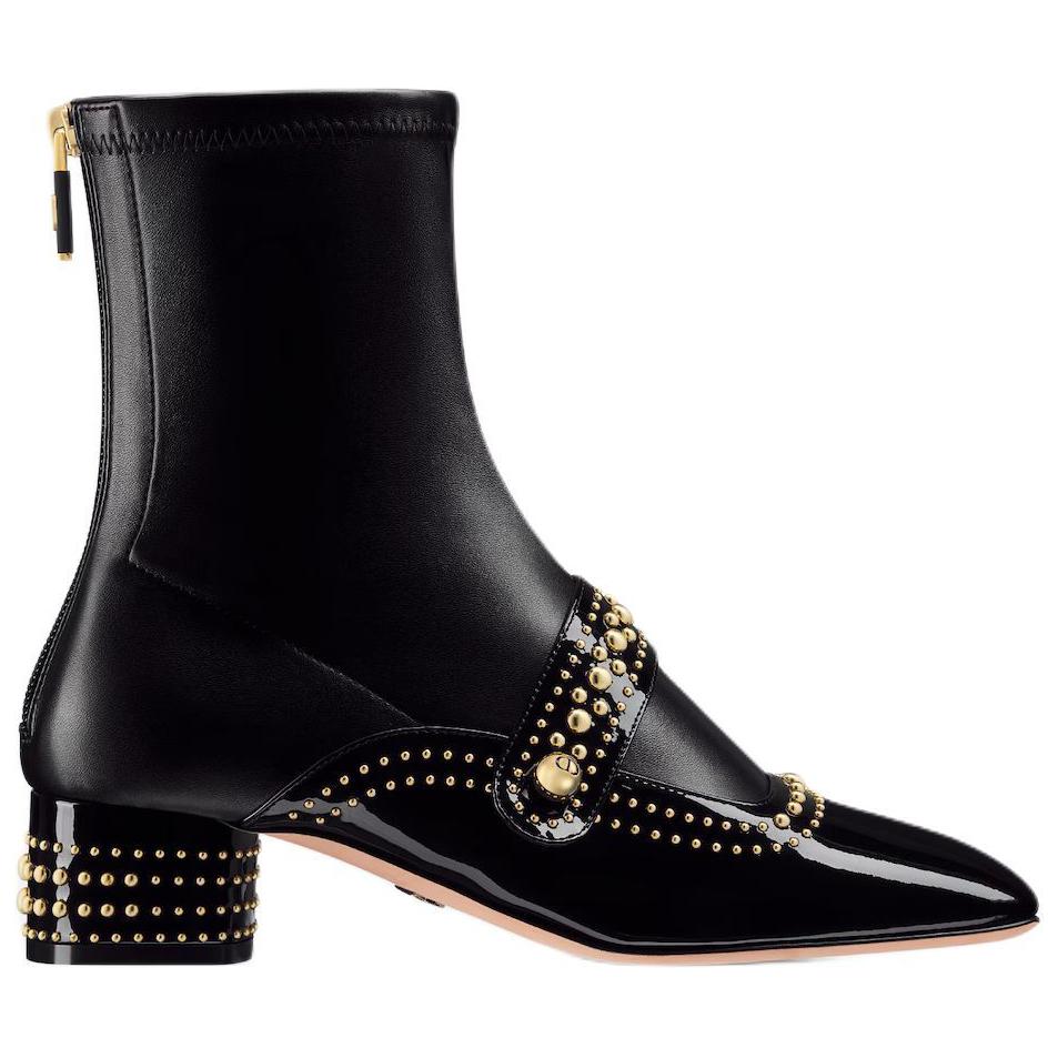 DIOR Belle-D Ankle Boots 4cm Women's Black
