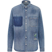DIOR SS24 Denim Jacket Men's Blue