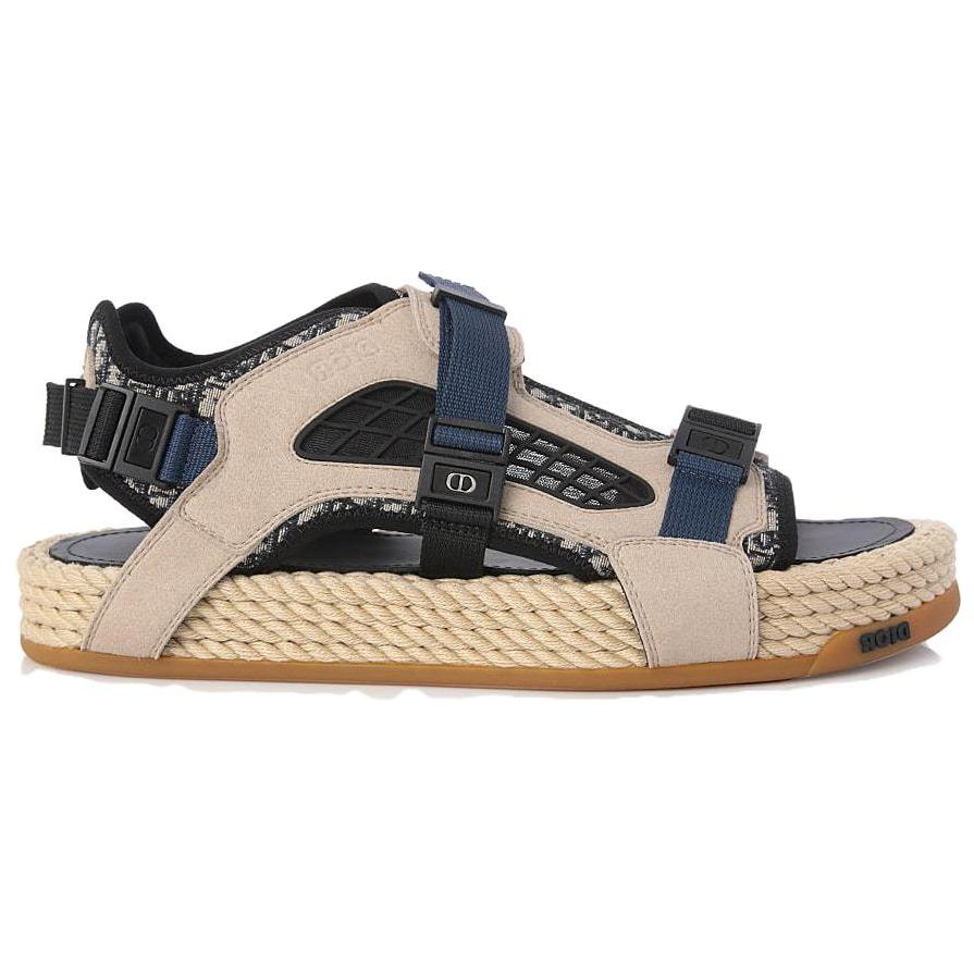 DIOR Atlas Sandal 'DIOR Oblique - Beige'