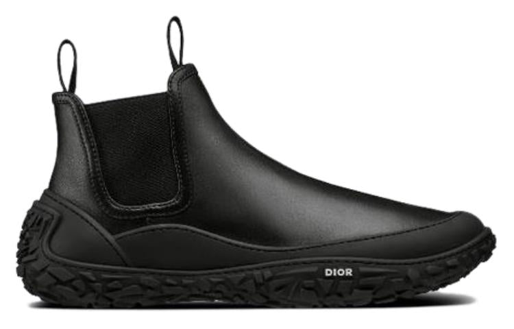 DIOR B28 Ankle-Length Chelsea Boots Men's Black