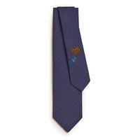 HERMES Silk Ties Men's Blue Purple