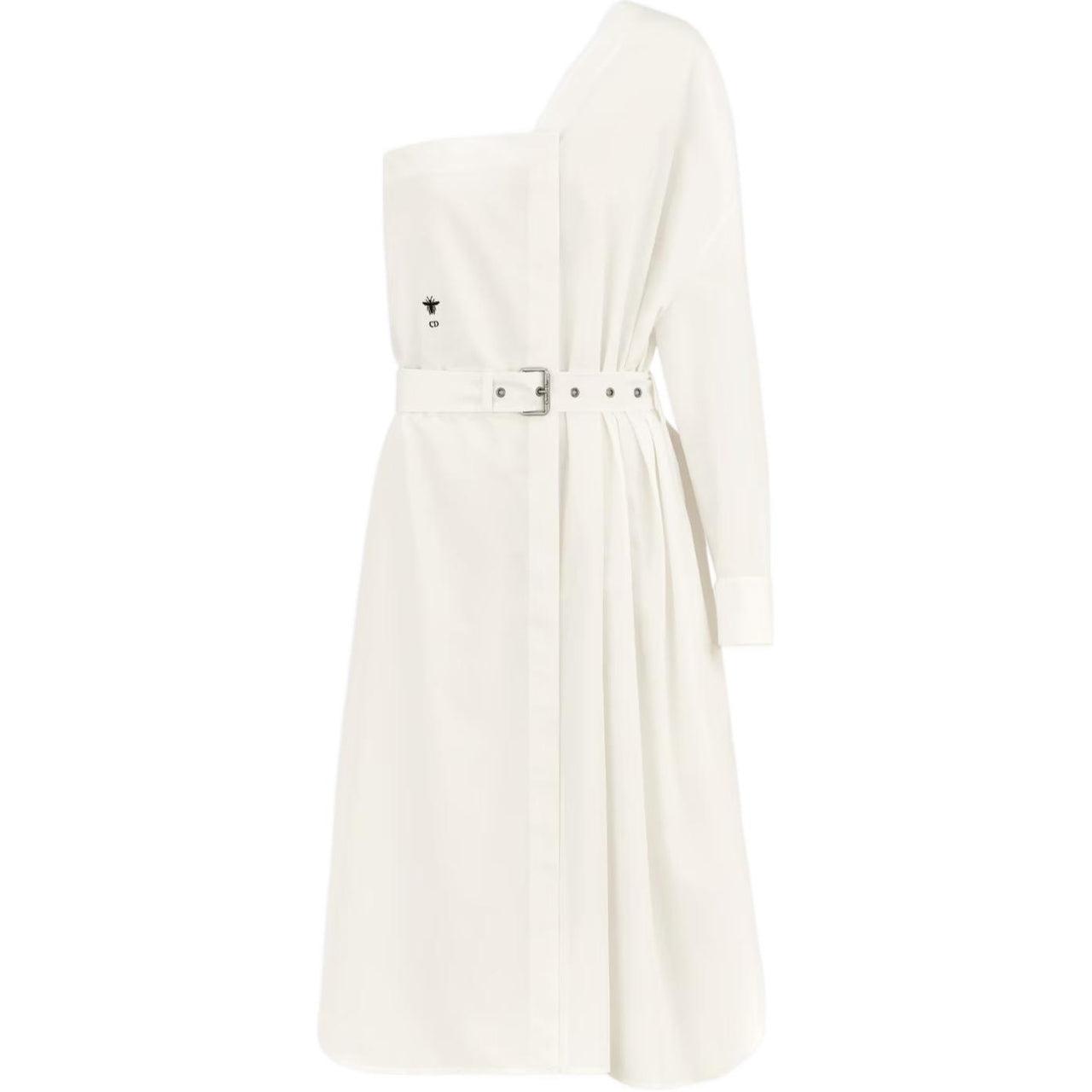 DIOR Long Sleeved Dress Women's White