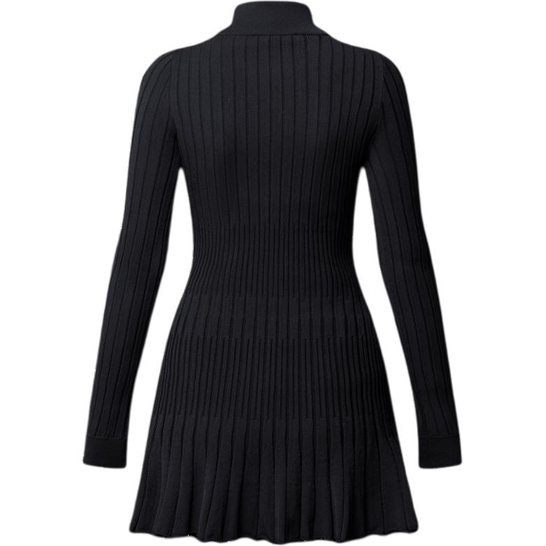 LOUIS VUITTON Long-Sleeved Rib-Knit Dress