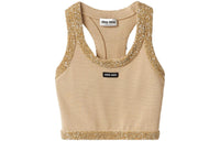 MIU MIU FW23 Tank Top Women's Cream