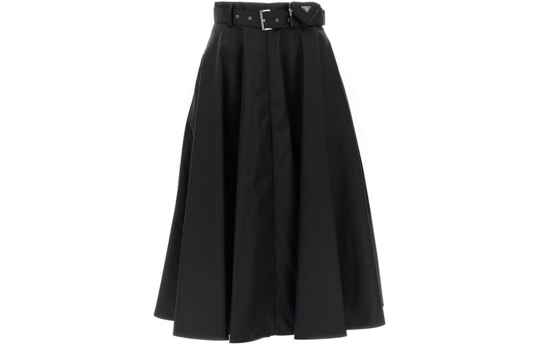 PRADA Casual Long Skirts Women's Black