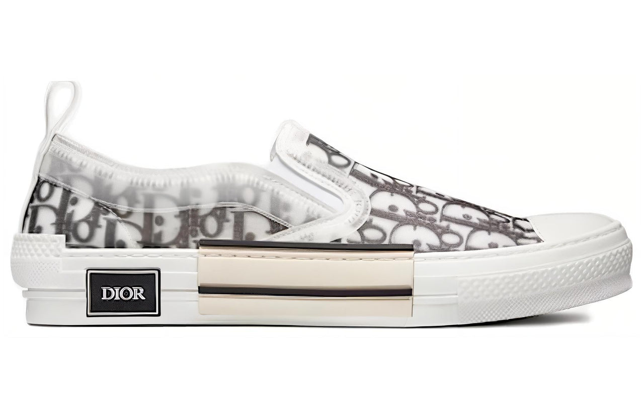 DIOR B23 Stylish Skateboarding Shoes Men's Black White