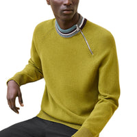 HERMES Cashmere Sweater Men's Clove Green
