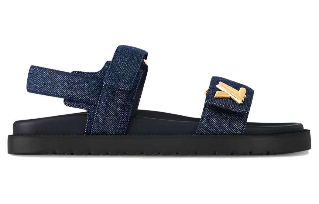 LOUIS VUITTON LV Sunset Beach Sandals Women's Blue