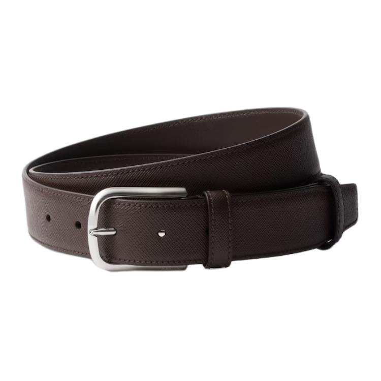 PRADA Saffiano Leather Belt