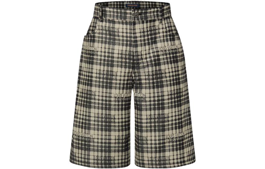 LOUIS VUITTON FW23 Denim Shorts Men's Multicolor
