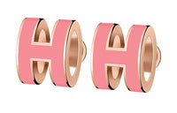 HERMES Earrings Pop H