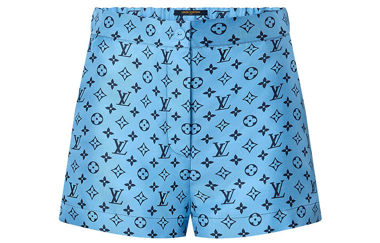 LOUIS VUITTON FW22 Casual Shorts Women's Blue