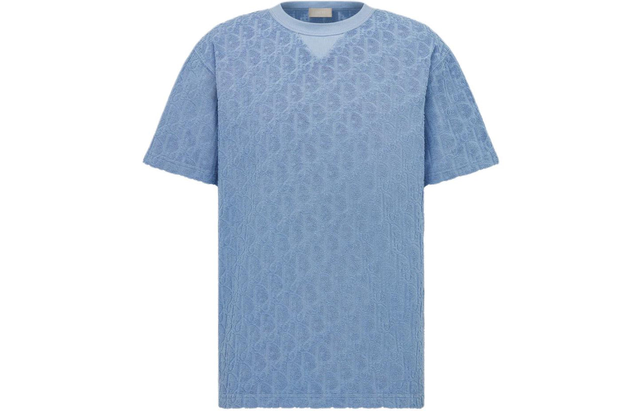 DIOR T-Shirts Men Blue