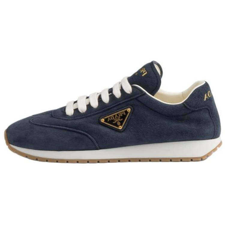 PRADA Low Top Casual Shoes 4.5cm Women's Blue