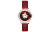 DIOR Wrist Watch Automatic Mechanical Movement Crocodile Leather Strap Mother-of-Pearl Color Watch Dial Women's Watch