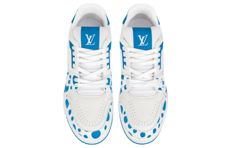 LOUIS VUITTON X Yayoi Kusama Sneaker 'White Blue'