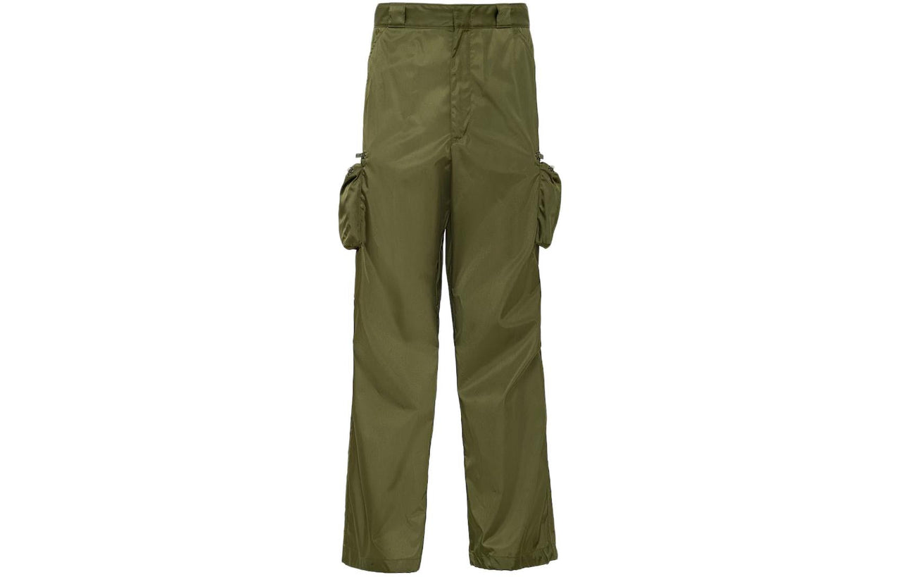 PRADA Re Nylon Pants Casual Pants Men's Green
