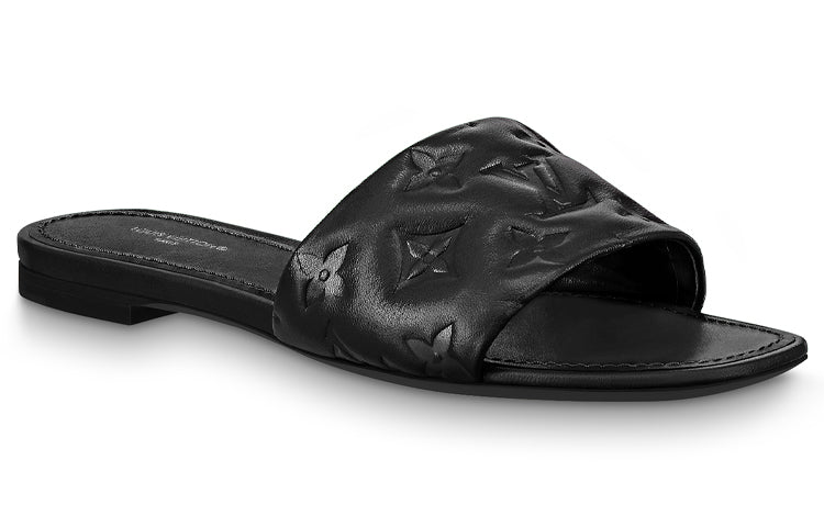 LOUIS VUITTON Revival Stylish Sandal Women's Black