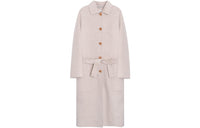 HERMES Coats Women's Umber
