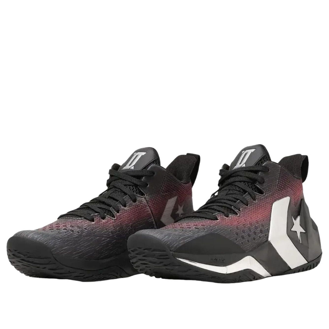 Converse Cons Unaverage Mid 'Black Red Silver' 33500520