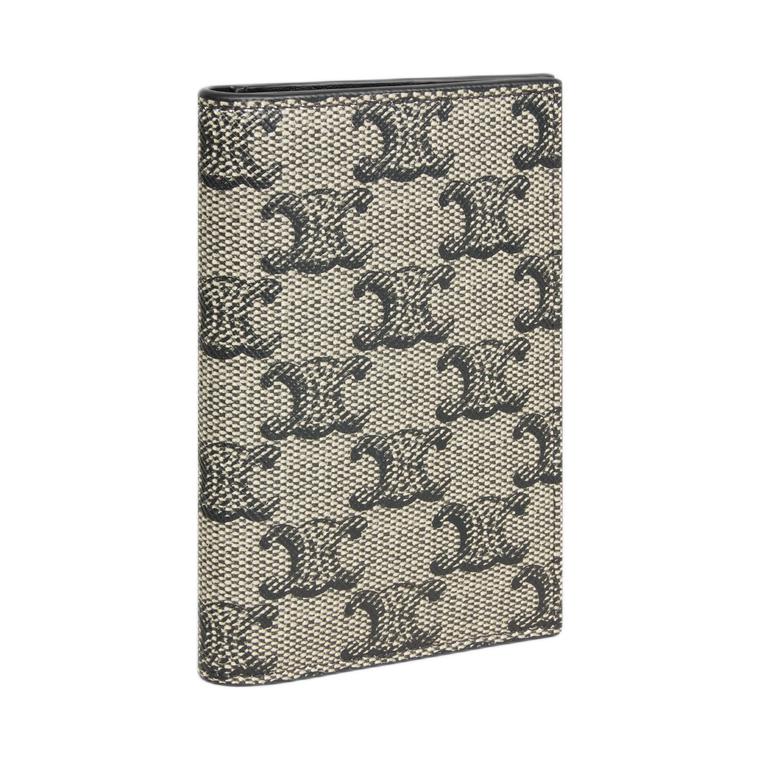 CELINE Canvas Card Holder Men's Beige