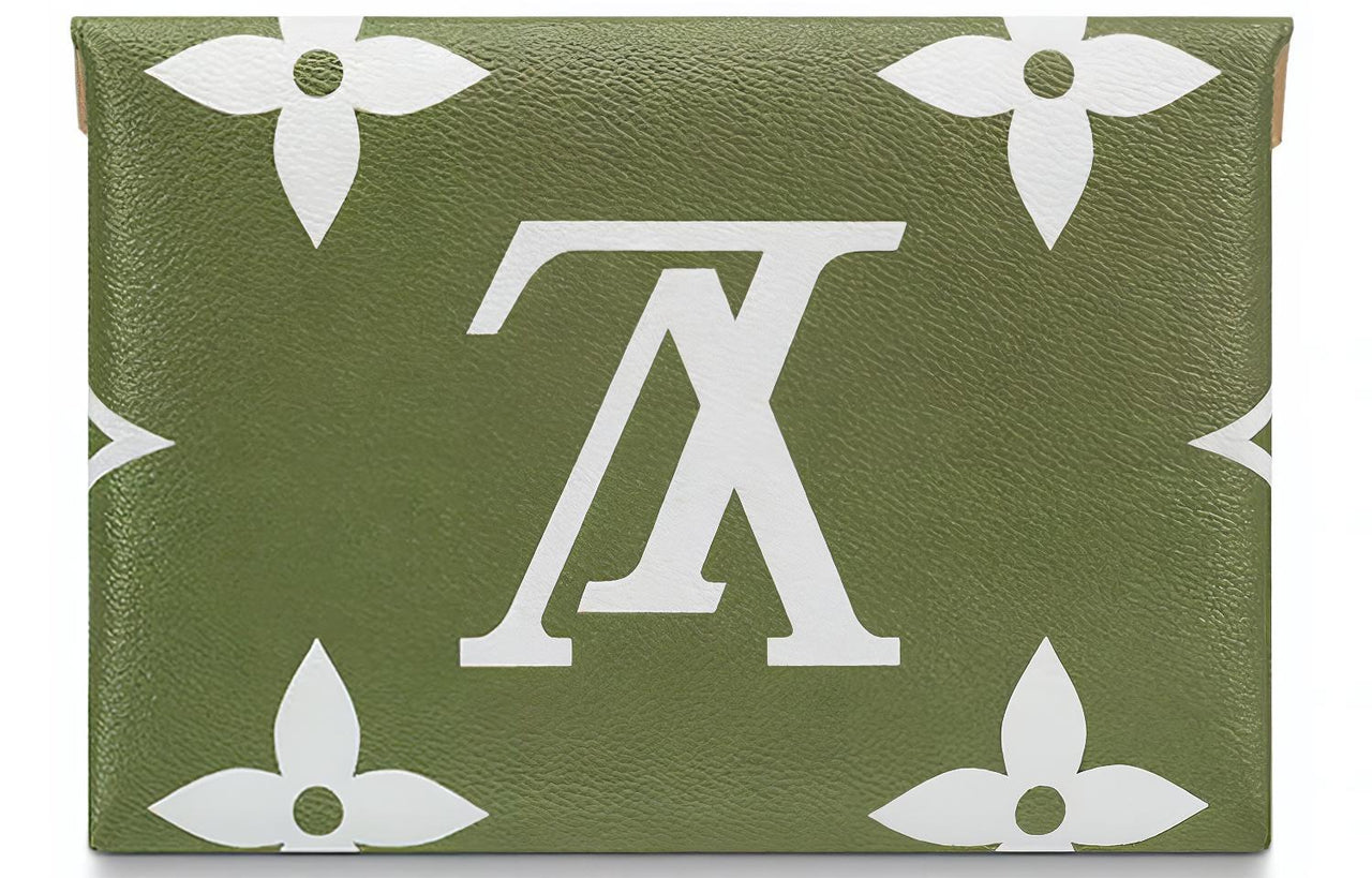 LOUIS VUITTON Pochette Kirigami Monogram Giant Large Khaki Green