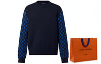 LOUIS VUITTON Monogram Mix Cashmere Crewneck