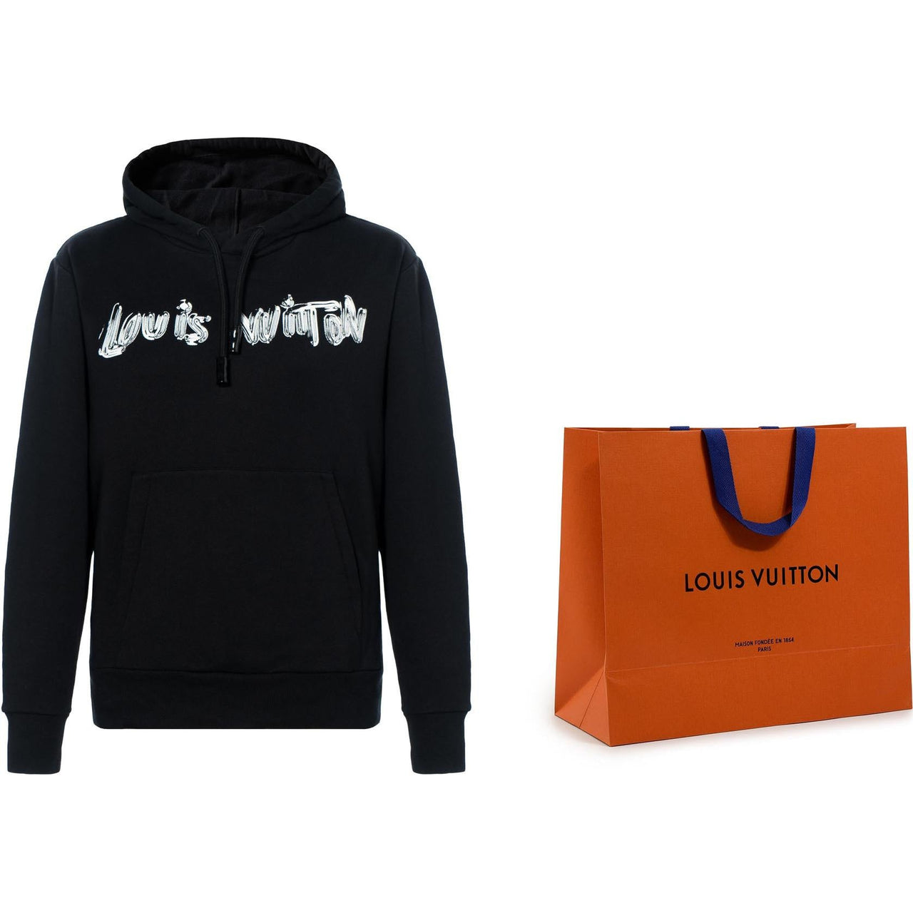 LOUIS VUITTON Sweatshirt Men's Black