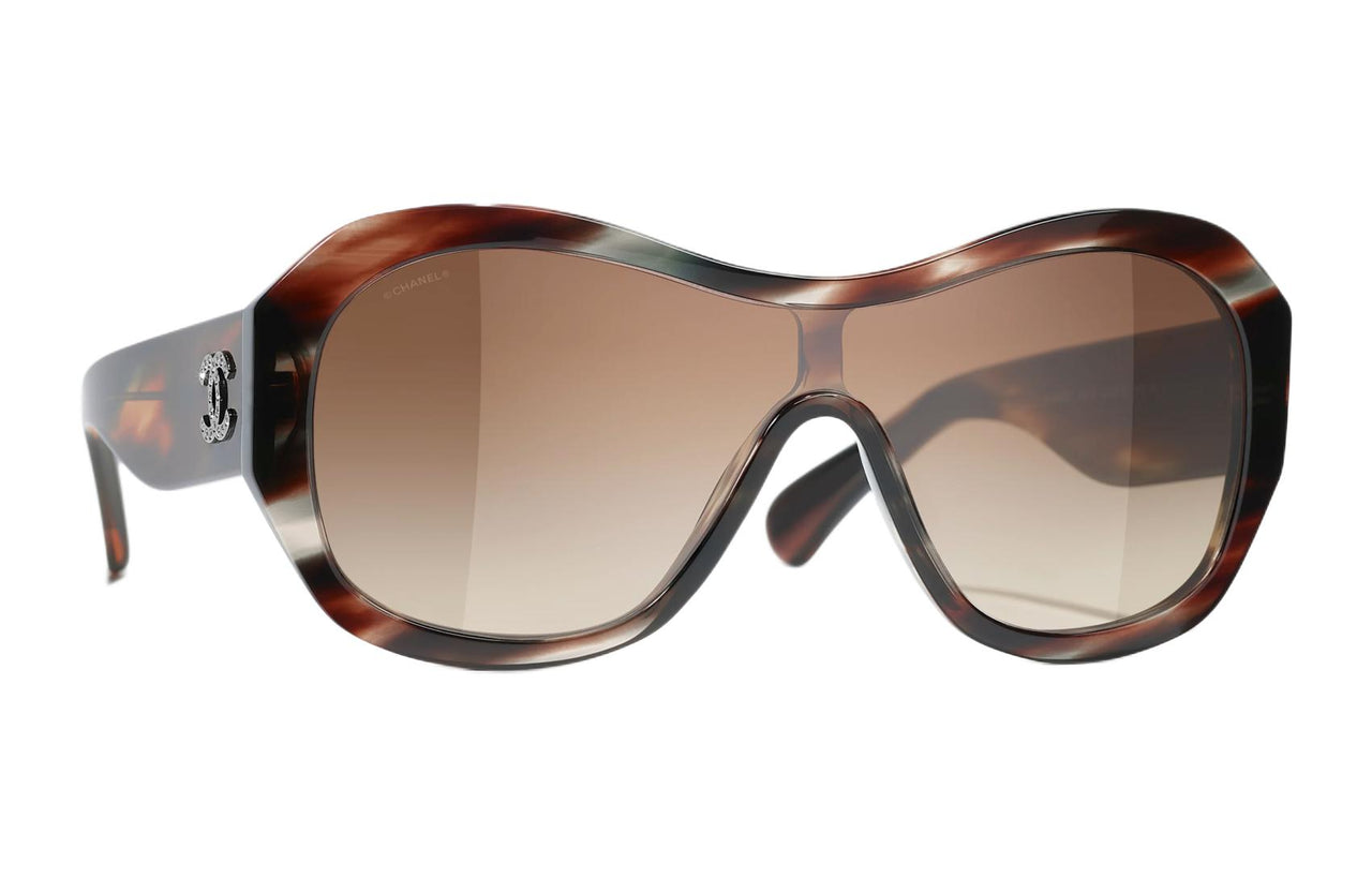 CHANEL Shield Sunglasses