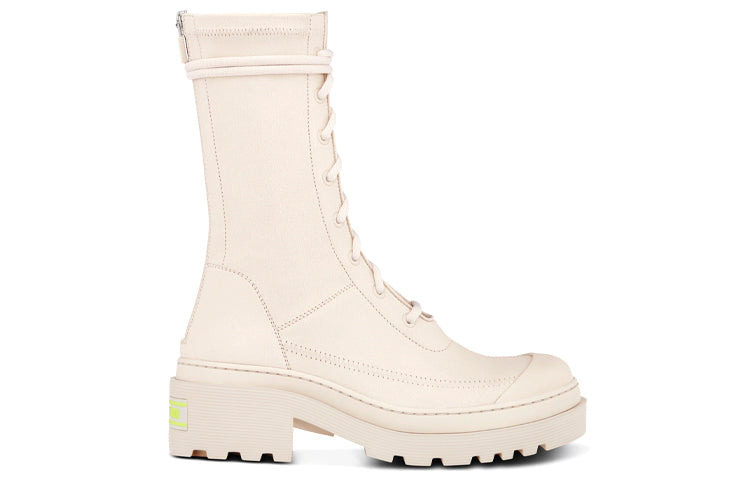 DIOR Arcade Knee-high Boots Women's White