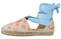 LOUIS VUITTON Starboard Casual Single Shoes Women's Blue