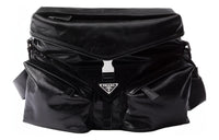 PRADA Leather Crossbody Bag, Shoulder Bag Women's Black