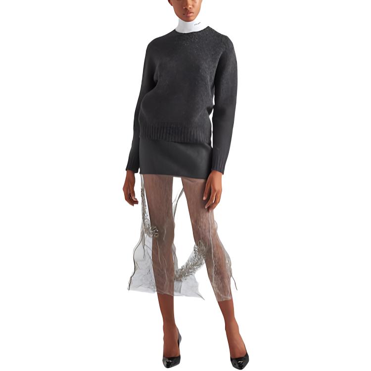 PRADA FW22 Sweater Women's Slate Gray