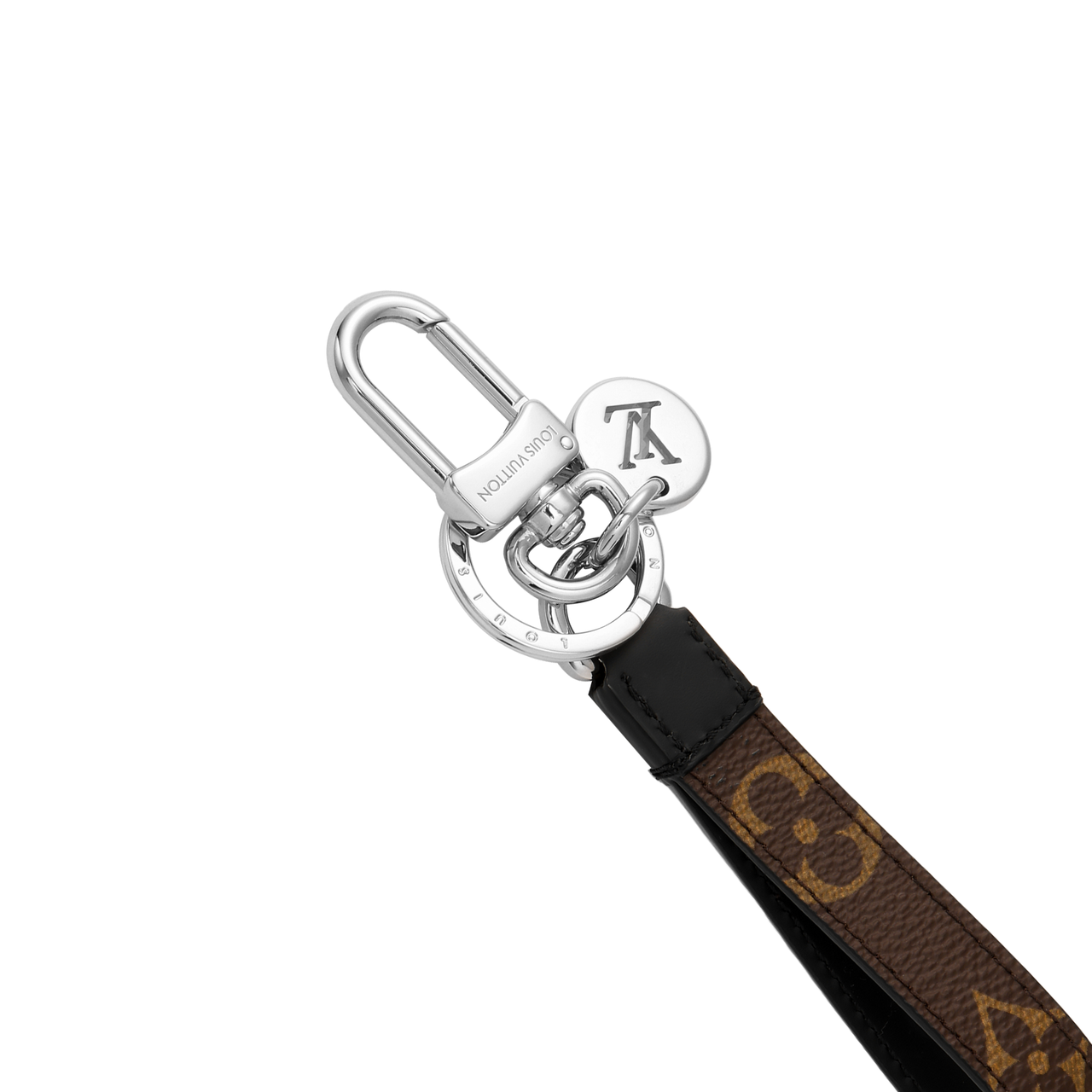 LOUIS VUITTON Monogram Slim Dragonne Bag Charm And Key Holder