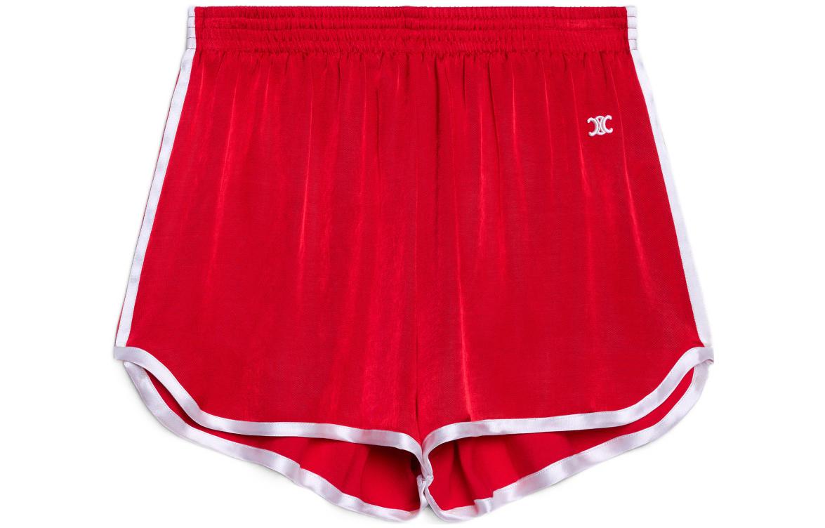 CELINE SS22 Sports Shorts Women's Red