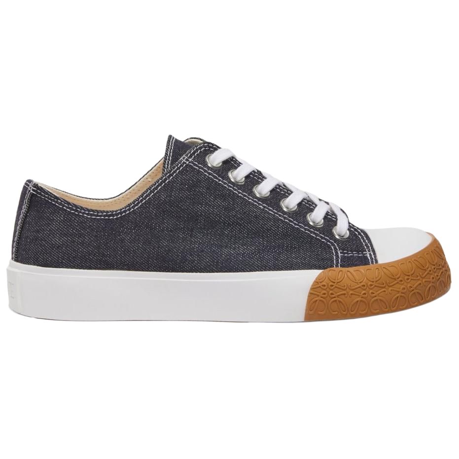 LOEWE Bloc Low-Top Skateboard Shoes Men's Blue