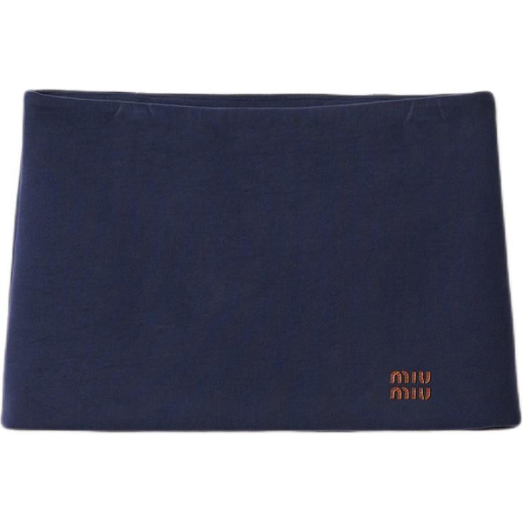 MIU MIU Casual Short Skirts Women's Blue