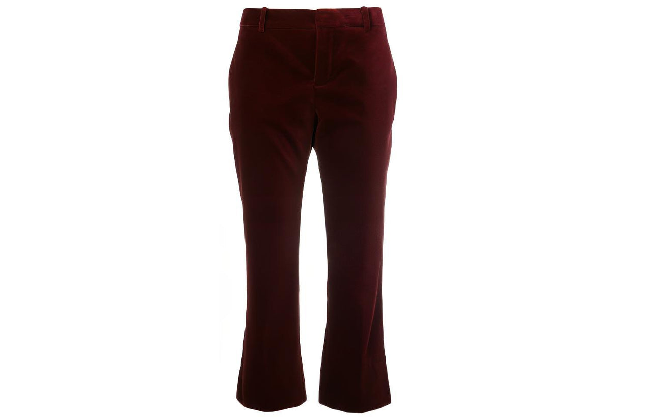 SAINT LAURENT Casual Pants Women's Black Red