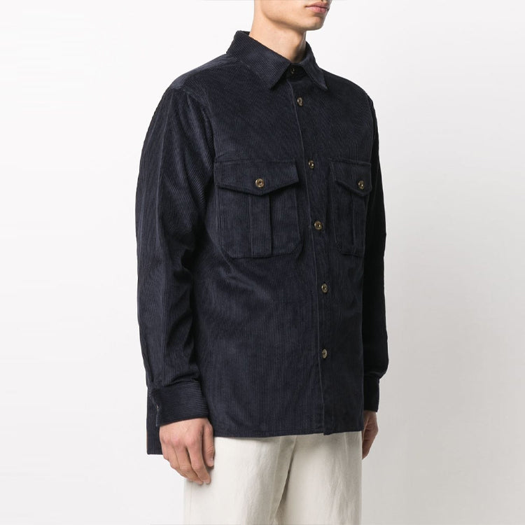 LOEWE Shirts Men Marine Blue