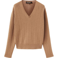 Loro Piana FW24 Cashmere Sweater Women's Brown