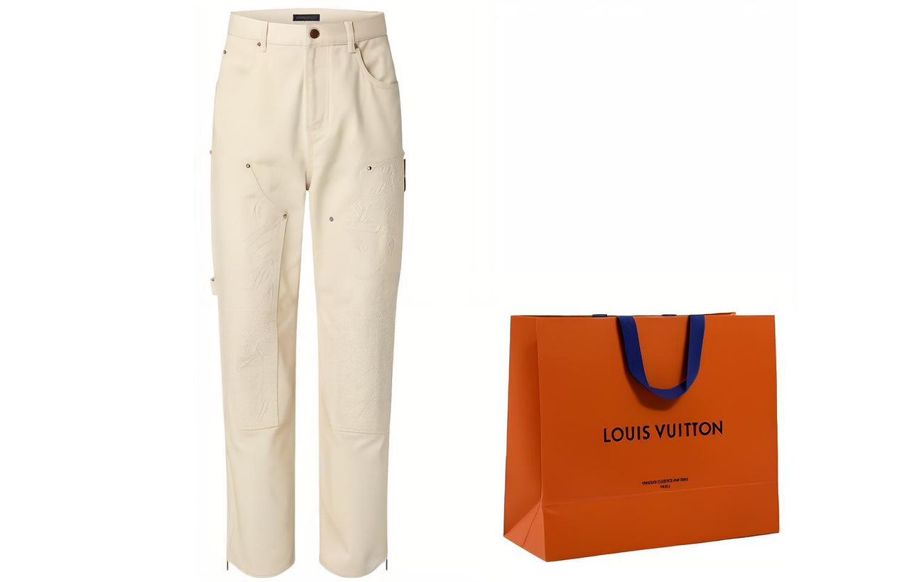LOUIS VUITTON Casual Pants Men's Khaki
