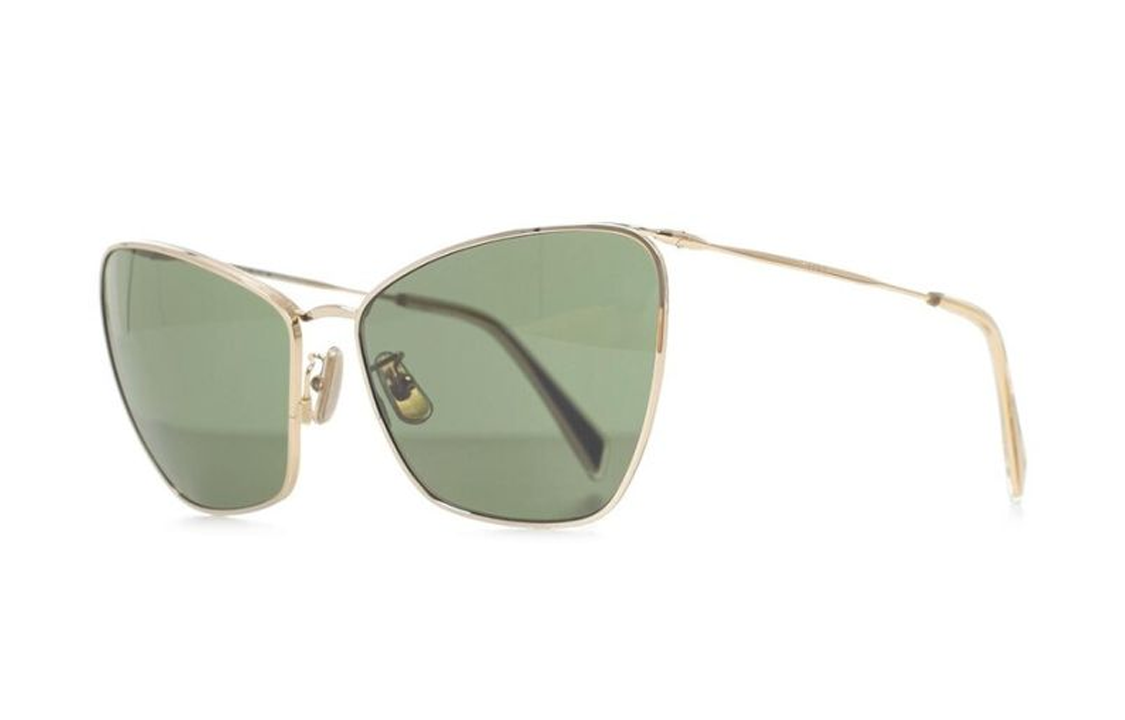 CELINE Metal Butterfly Sunglasses Women's Gold