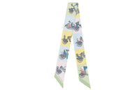 HERMES Silk Scarves Women's Yellow