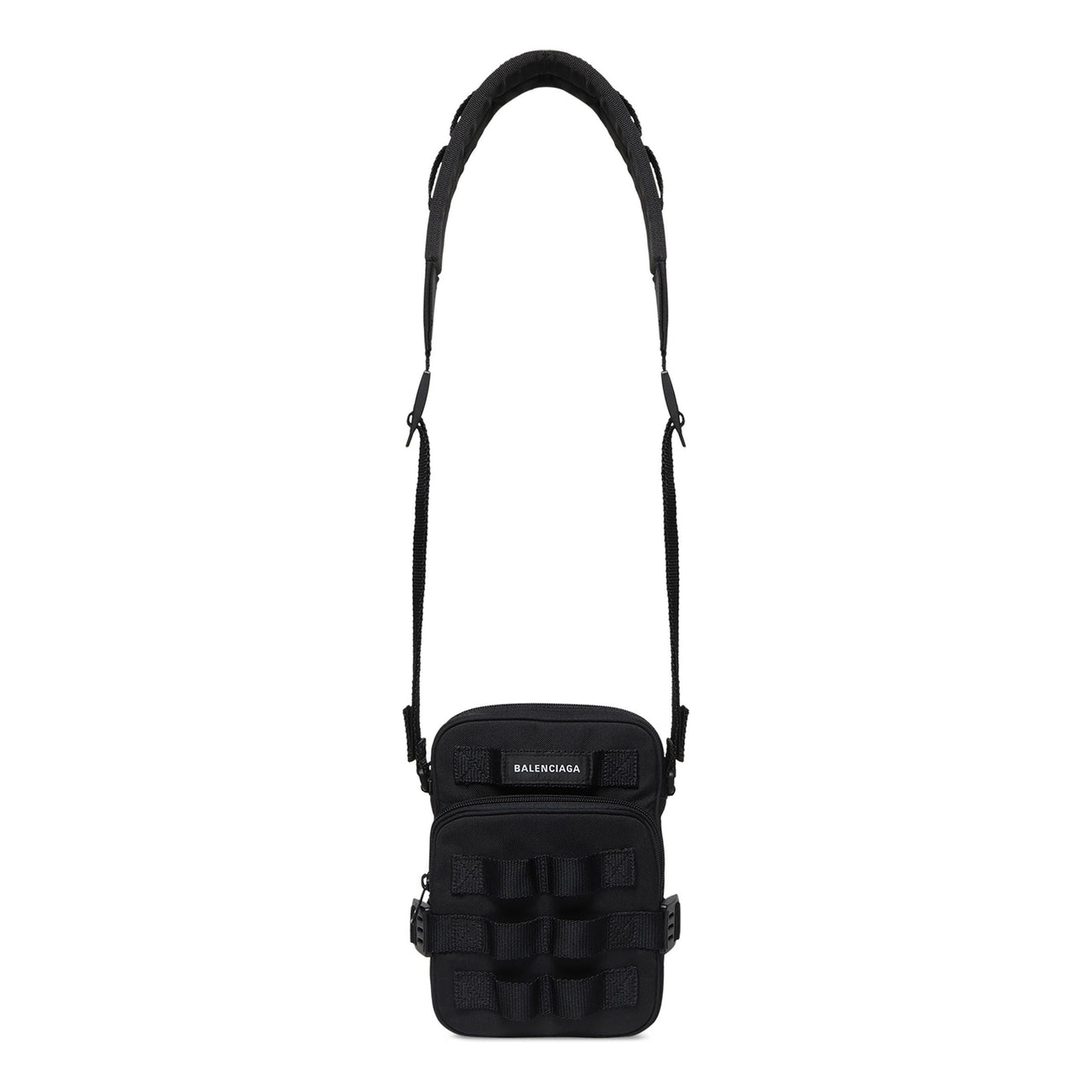 Balenciaga Army Crossbody Messenger Bag 'Black' 7158522BKPI1000