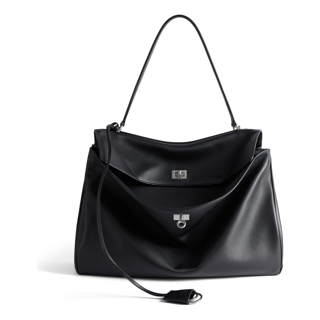 (WMNS) Balenciaga Rodeo Large Handbag 'Black' 7897442AA4U1000