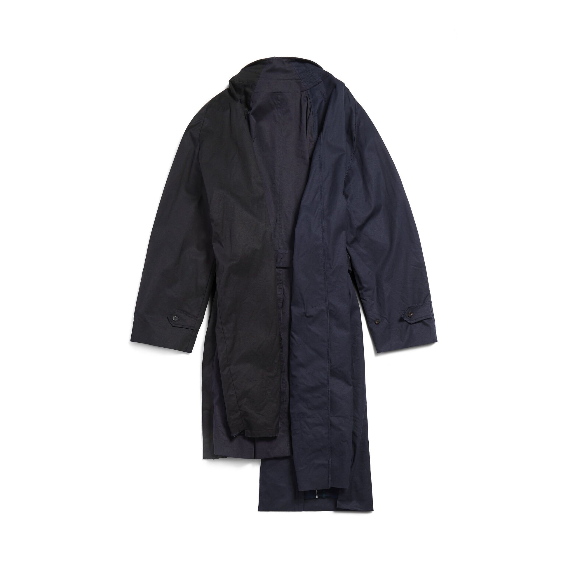(WMNS) Balenciaga Double Sleeve Carcoat 'Black' 790759TKP061000