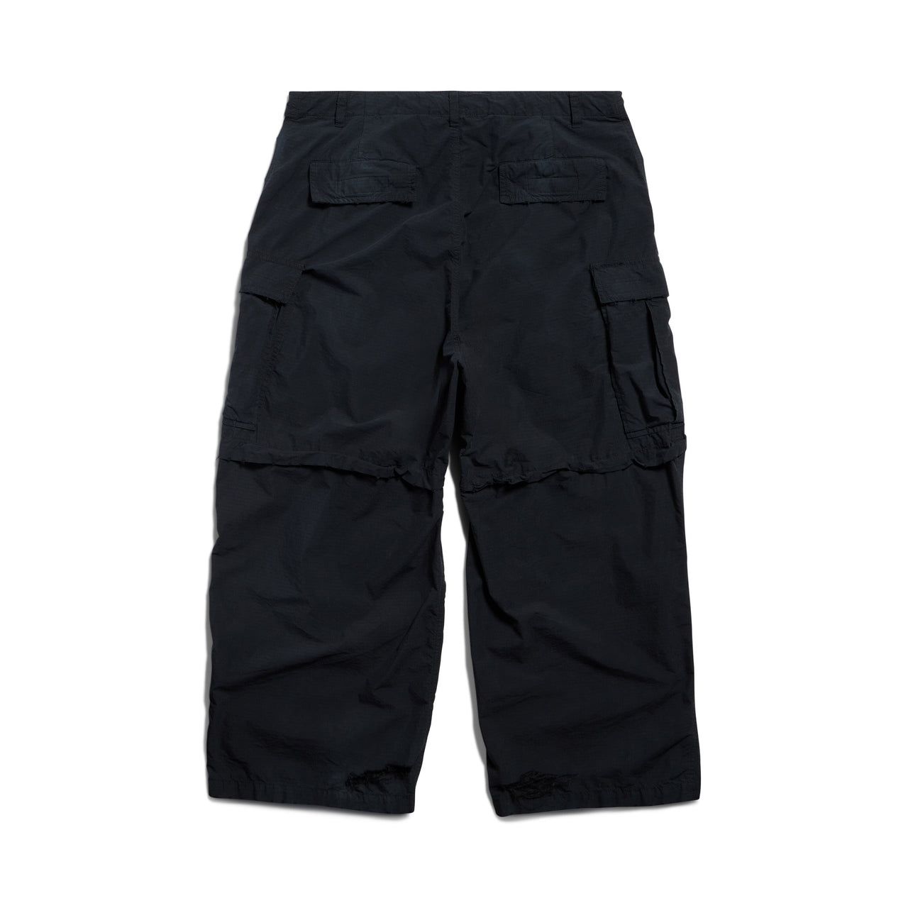 (WMNS) Balenciaga Large Cargo Pants 'Black' 803458TQM101000
